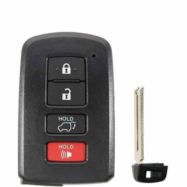 KeylessFactory: Toyota Highlander HYQ14FBA (AG Board - 2110) 4 Button Smart Key